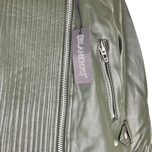 NEW BLANKNYC Quilted Detail Moto Jacket in Forever and a Day Moto Boho - Picture 8 of 16